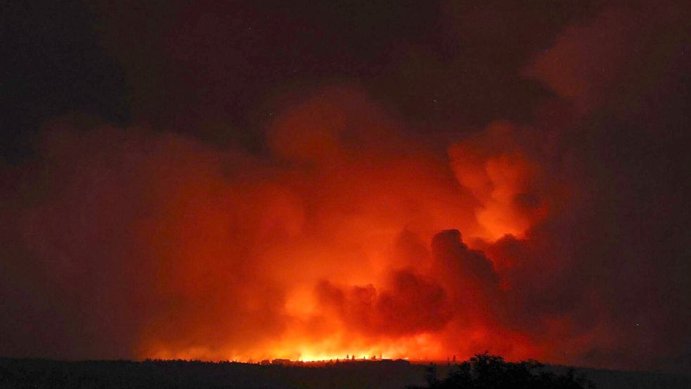 Neues Sorgen für die Eifel-Bewohner wegen der Brände im Hohen Venn in Belgien Foto: Natacha Freisen