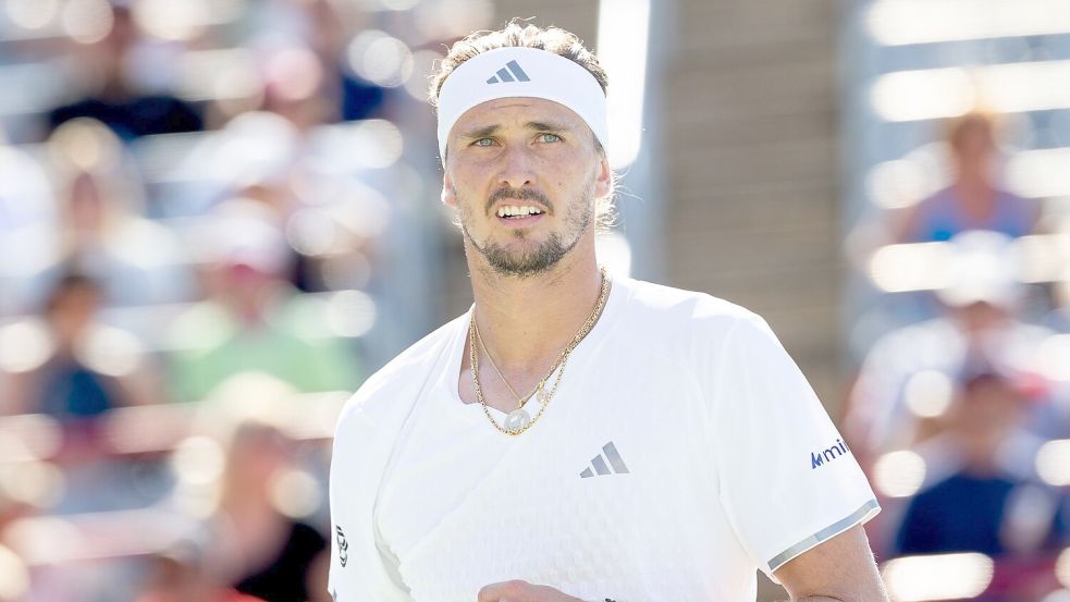 Alexander Zverev hatte in seinem Auftaktspiel in Cincinnati viel Mühe. (Archivbild) Foto: Yannick Legare