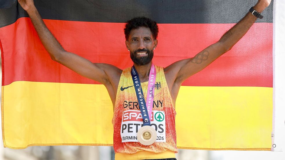 Petros feierte den ersten großen Titel seiner Karriere. Foto: Morgan Harlow