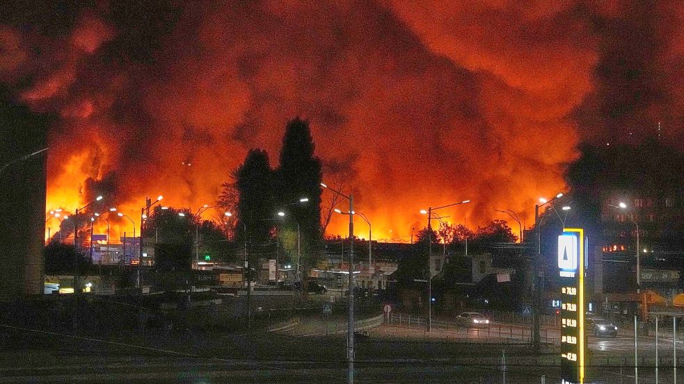 Die Ukraine fordert vom Westen mehr Flugabwehrraketen, um sich gegen die russischen Angriffe zu schützen. Foto: Efrem Lukatsky