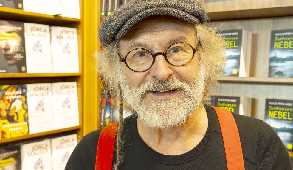 Auch Klaus-Peter Wolf gehört zu den Kunden der Agentur. Der Bestseller-Autor ("Ostfriesen-Krimis") ließ sich bei "cw.marketing" eine neue Webseite gestalten. Foto: Alexander Altenhof