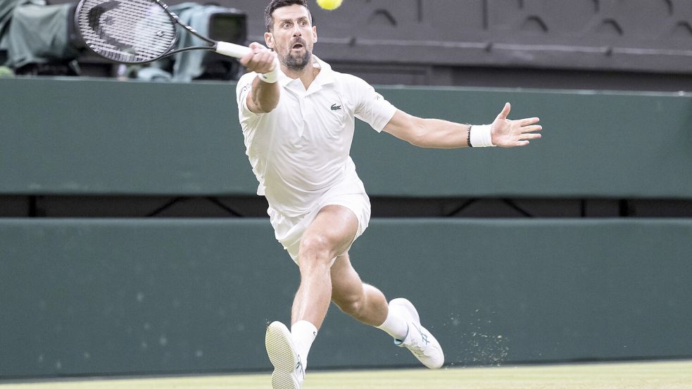 Novak Djokovic (39) erreichte 2026 noch das Finale der Australian Open. Foto: dpa/Alessandro Della Valle