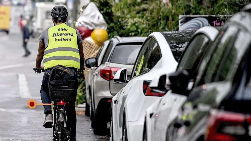 Auch Radfahrer räumen zunehmend aggressives Verhalten im Straßenverkehr ein. (Archivbild) Foto: Britta Pedersen