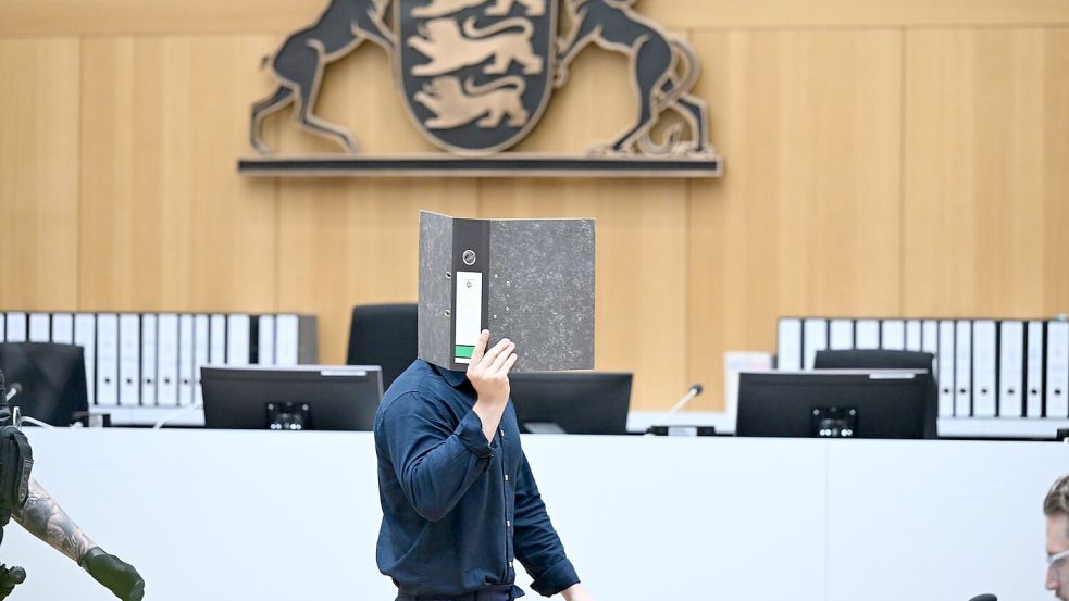 Zwei Ukrainer sprach das Oberlandesgericht Stuttgart frei. Foto: Marijan Murat/dpa
