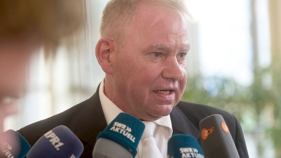 Verteidiger Volker Klein erklärte, dass der Angeklagte die Tat vollumfänglich einräumt. Foto: Thomas Frey