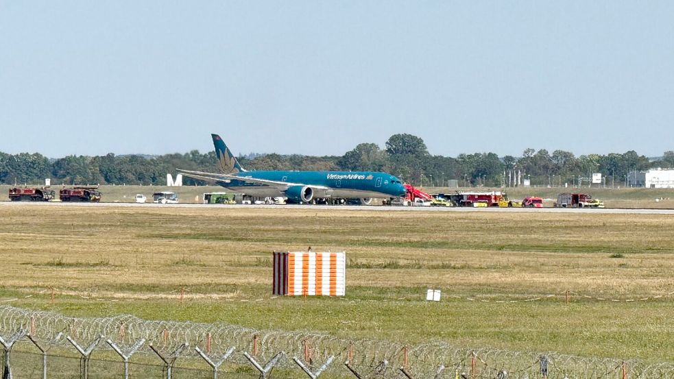 Am Samstag war eine Maschine der Vietnam Airlines Maschine kurz nach ihrem Start vom Münchner Flughafen dort wieder gelandet. Foto: Uwe Lorz/dpa