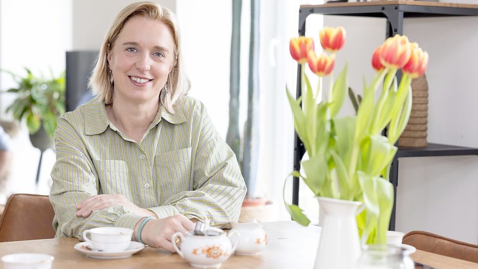 Katja Baumann will Bürgermeisterin in Uplengen werden. Foto: privat