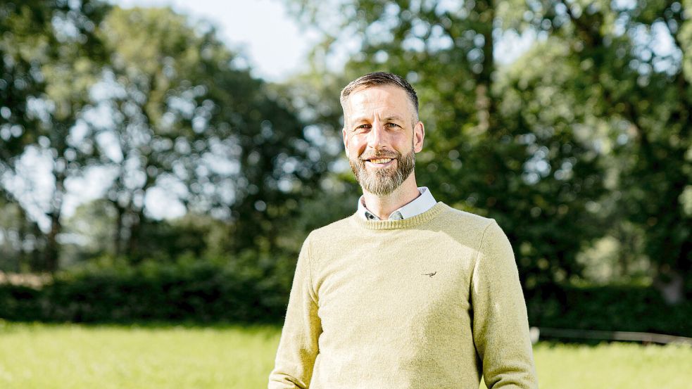 Tobias Boelsen will Bürgermeister in Uplengen werden. Foto: privat