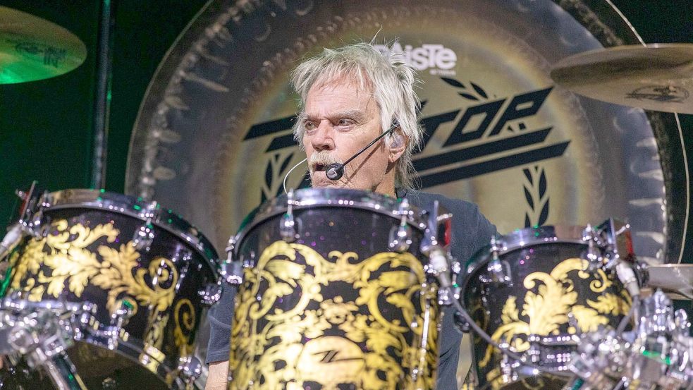 ZZ-Top-Drummer Frank Beard ist mit 77 Jahren gestorben. (Archivbild) Foto: Daniel Deslover
