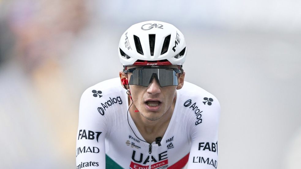 Top-Favorit Isaac del Toro hat sich bei der Deutschland Tour gleich an die Spitze gesetzt. Foto: Florian Wiegand