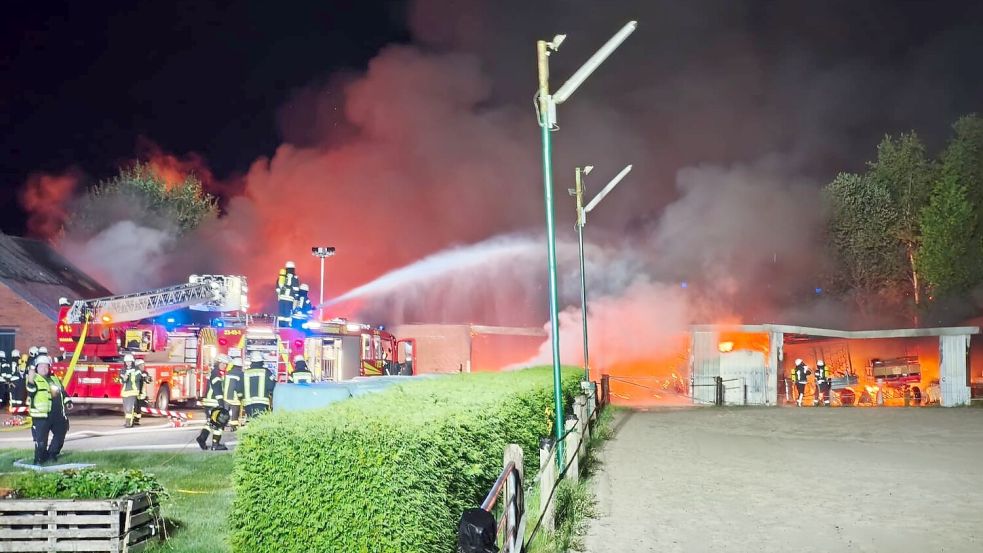 Die Feuerwehr war im Einsatz. Foto: privat