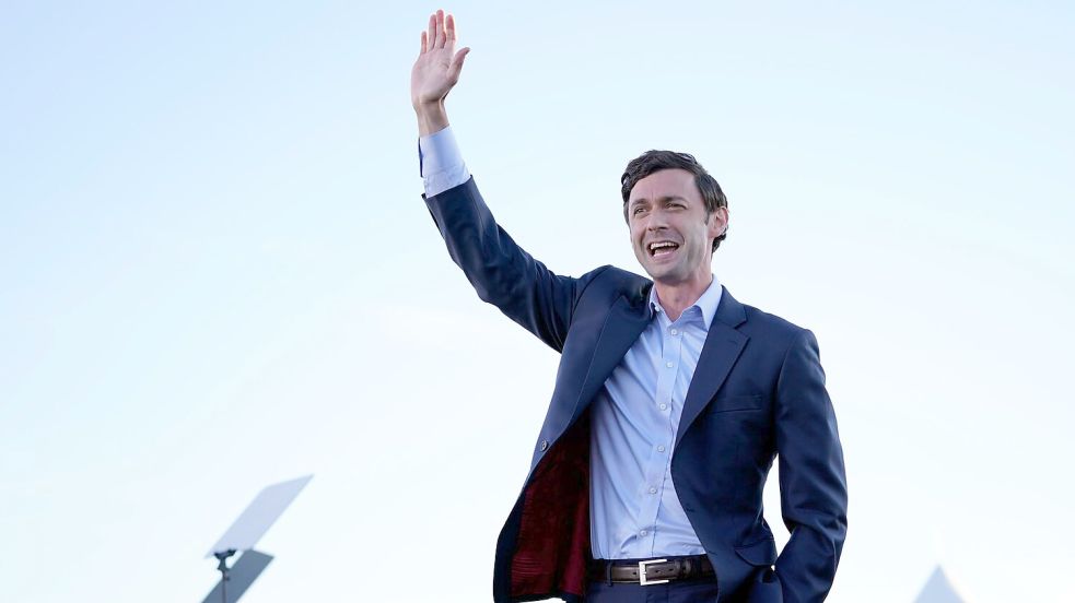 Der Demokrat machte Harp bekannt (Archivbild). Foto: Carolyn Kaster/AP/dpa