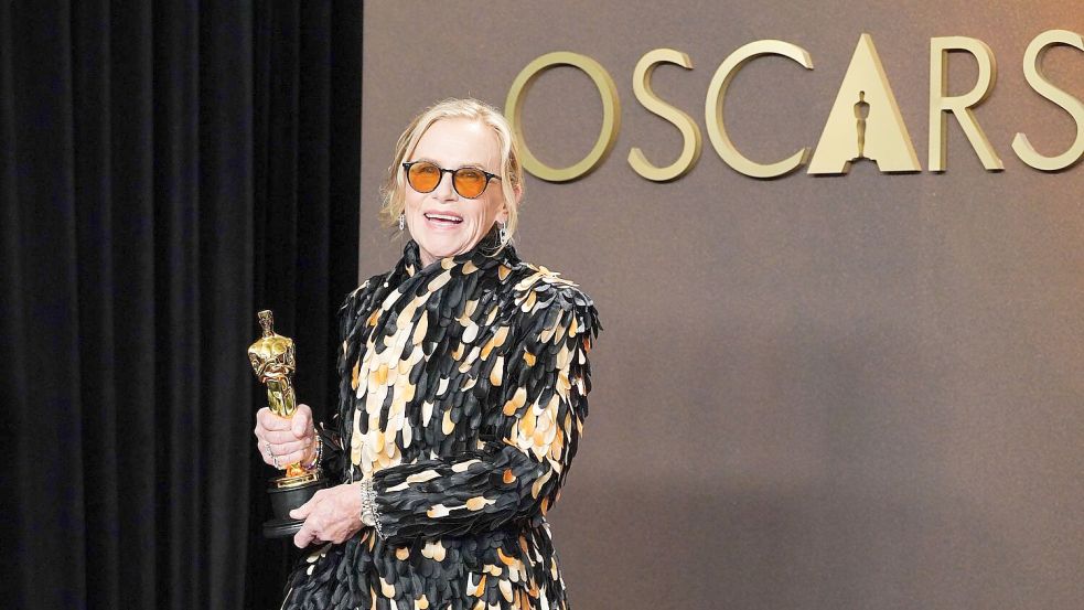 Amy Madigan wurde für „Weapons“ als beste Nebendarstellerin ausgezeichnet. (Archivbild) Foto: Jordan Strauss/Invision/AP/dpa