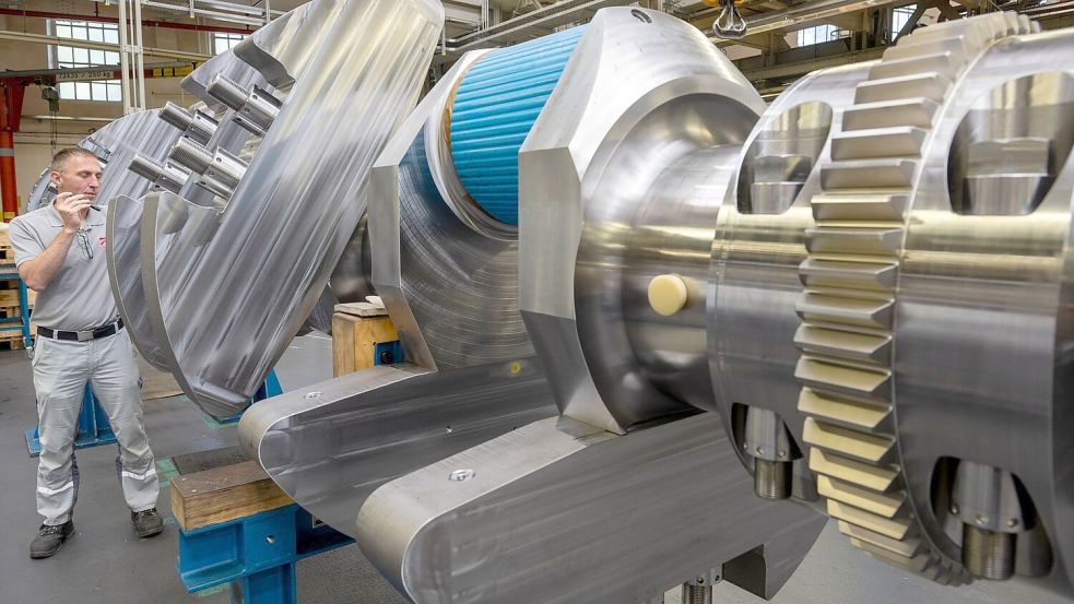 Vertreter der Metall- und Elektroindustrie aus Bayern und Baden-Württemberg haben sich an Bundeskanzler Friedrich Merz (CDU) gewandet und Reformen eingefordert. Foto: Stefan Puchner