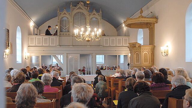 Abendliedersingen in der Kirche in Driever. Foto: Privat