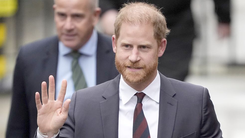 Prinz Harry und Co. verloren den Prozess und müssen nun zahlen. (Archivbild) Foto: Aaron Chown