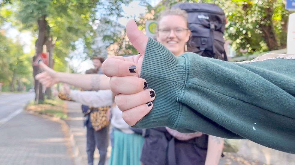 Immer weniger Menschen reisen per Anhalter. Foto: Kai Morschlatt