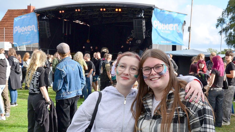 Mehr als tausend Menschen besuchten am Samstag das Pixxen in Neukamperfehn. Foto: Hannah Lehmann