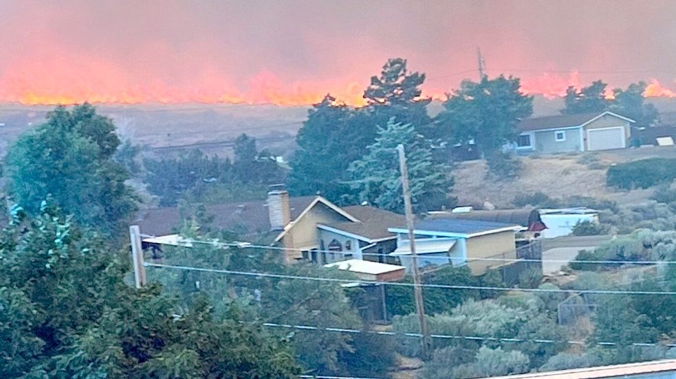 Brände breiten sich in Nevada aus. Foto: Cari Kieffer/Cari Kieffer via AP