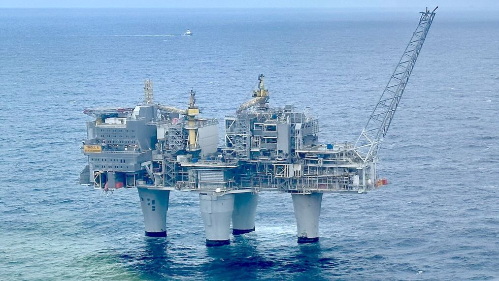 Equinor will ab 2027 jährlich mehr als 30 Terawattstunden Erdgas nach Deutschland liefern. Käufer ist der deutsche Energiekonzern Uniper. (Archivbild) Foto: Steffen Trumpf/dpa