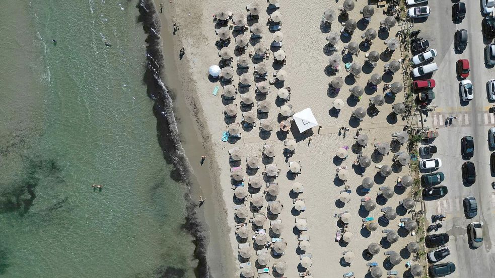 Örtlich können die Werte um 4.00 Uhr morgens bei über 30 Grad liegen. Foto: Thanassis Stavrakis