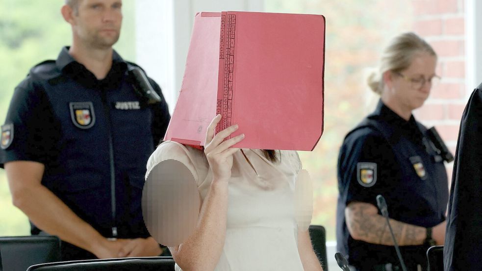 Die Angeklagte bezeichnete das Verhältnis zum getöteten Fabian als gut. Foto: Bernd Wüstneck