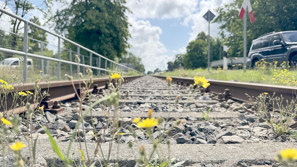 Die Bahnstrecke zwischen Aurich und Abelitz ist zum Zankapfel geworden. Wie stehen die Parteien dazu, die in Südbrookmerland bei der Kommunalwahl antreten? Foto: Holger Janssen