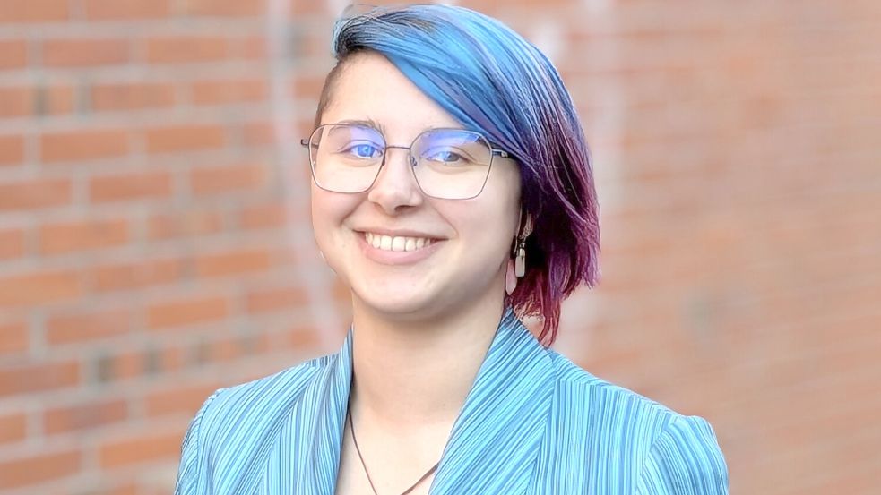 Lea Nimsgarn ist die jüngste Bürgermeisterkandidatin in Norden. Foto: privat