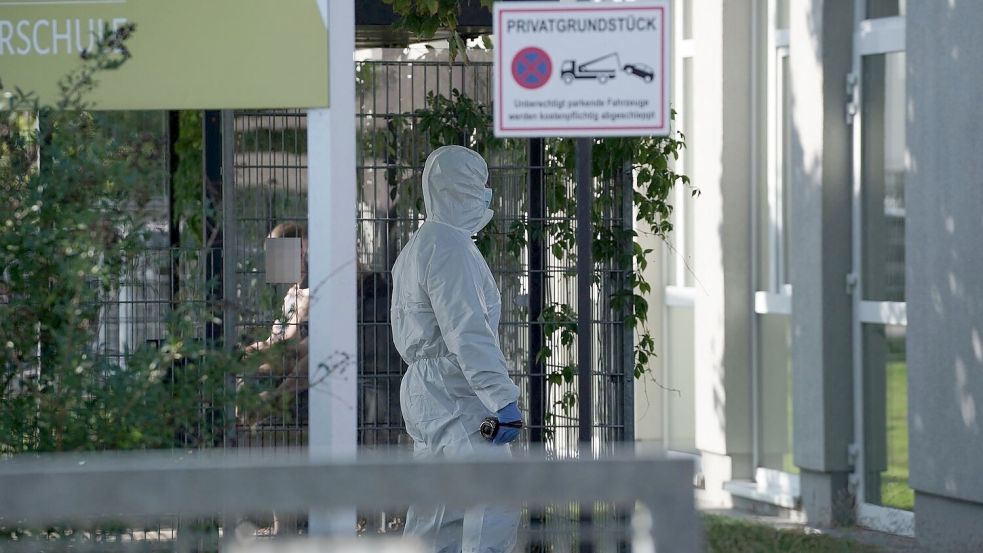 Bei einer Gewalttat an einem Schulcampus in Ostbrandenburg sind zwei Menschen ums Leben gekommen. Foto: Manuel Genolet