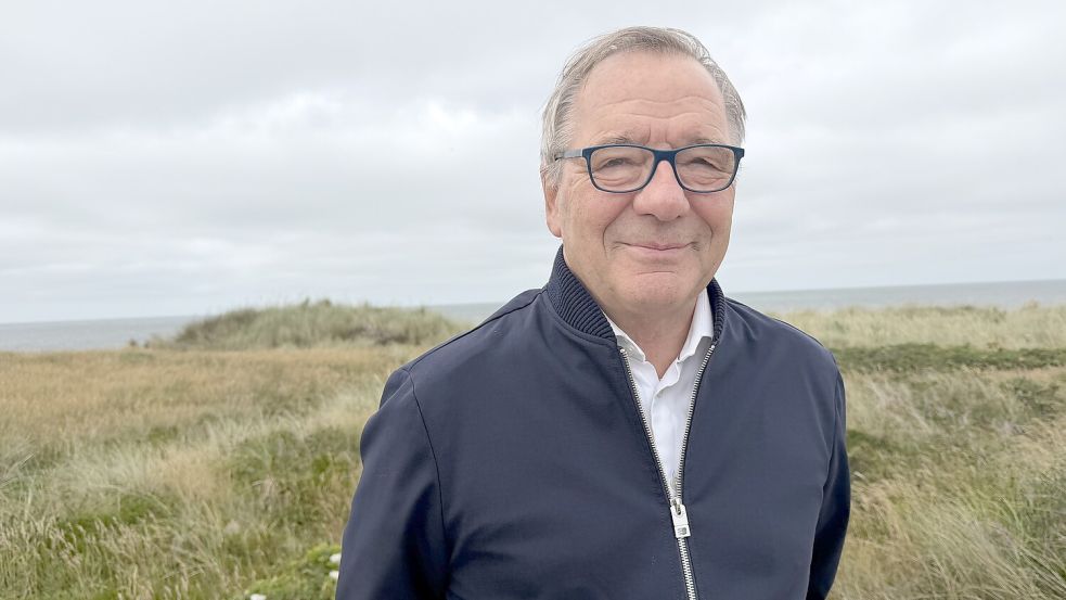 Sven Paulsen lebt seit Jahrzehnten auf Sylt. Foto: Marie Busse
