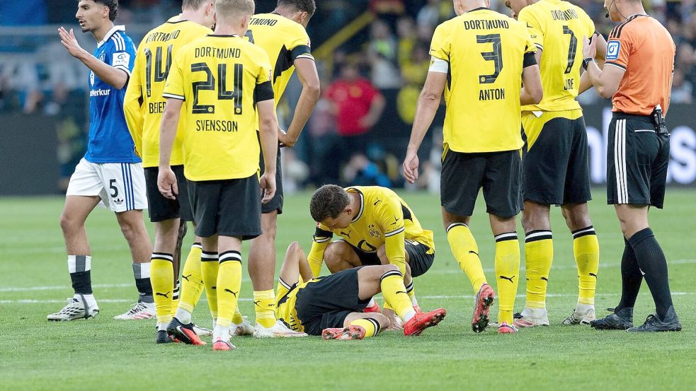Der BVB muss lange auf Giannis Konstantelias verzichten. Foto: Fabian Strauch