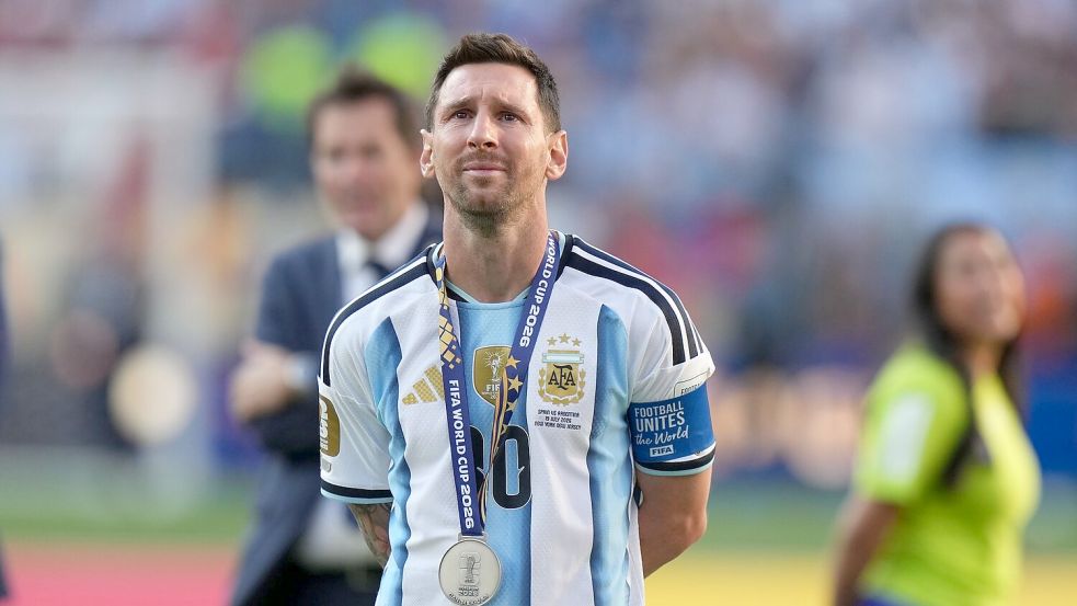 Messi vergoss nach dem verlorenen Finale Tränen. (Archivbild) Foto: Stephanie Scarbrough