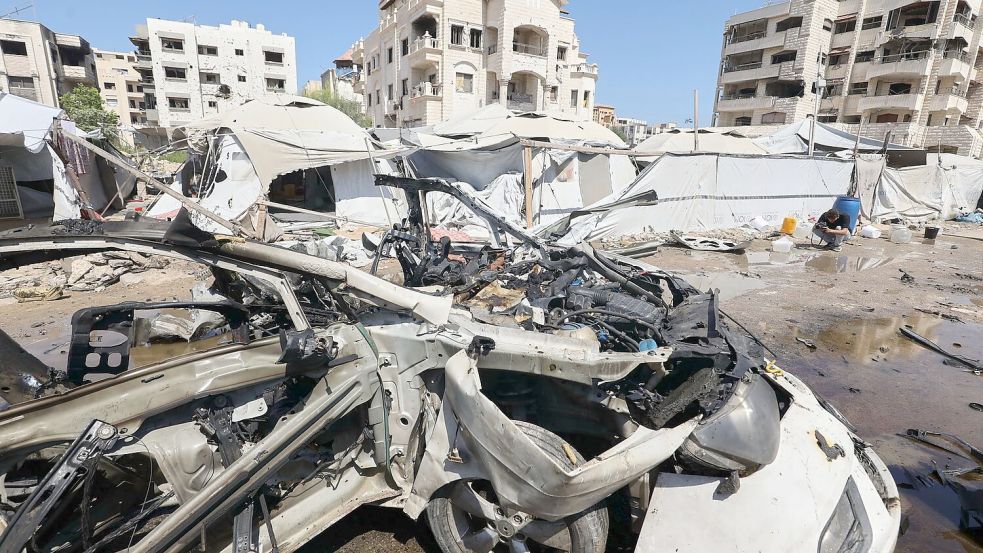 Immer neue israelische Militärschläge machen das Leben im Gazastreifen zur Herausforderung. Foto: Yousef Al Zanoun