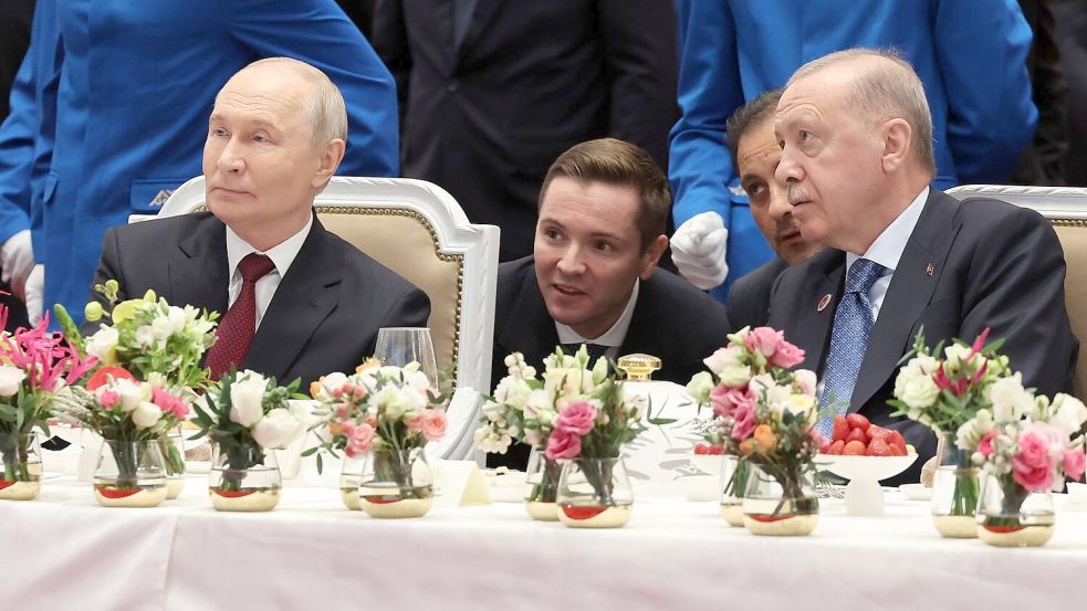 Der türkische Präsident Erdogan ist besorgt wegen der gefährlichen Lage im Schwarzen Meer. Foto: Vyacheslav Prokofyev