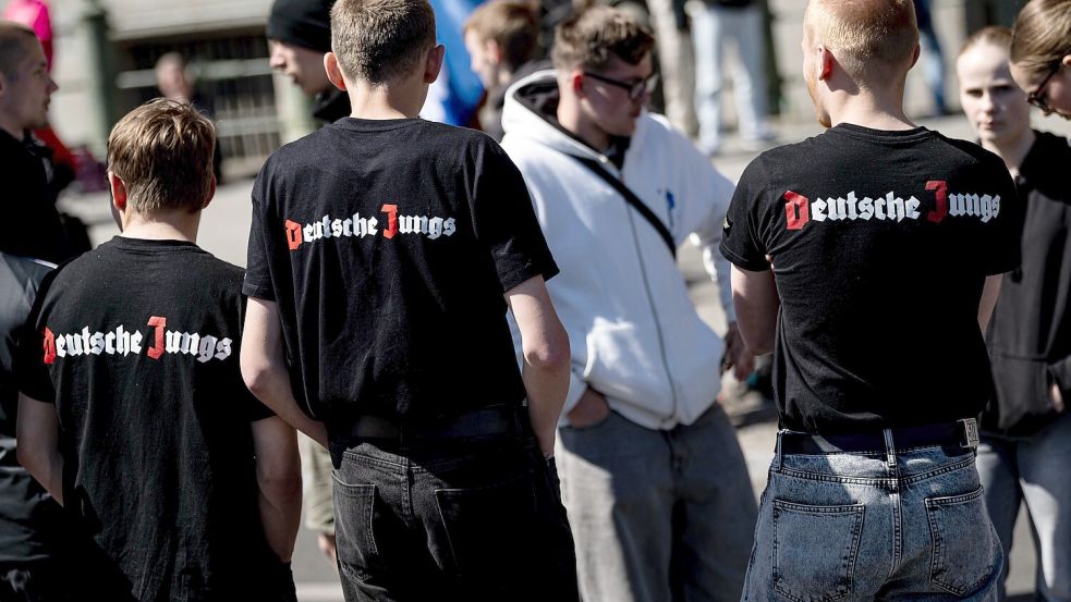 Insbesondere junge Männer, die rechtsextremen Ideologien nahestehen, organisieren sich in „Active Clubs“. Foto: dpa/Fabian Sommer