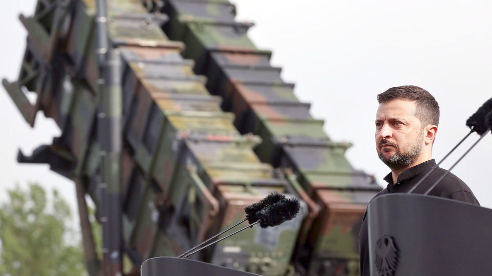 Der ukrainische Präsident Wolodymyr Selenskyj bat EU-Länder zuletzt immer wieder eindringlich um mehr Unterstützung. (Archivbild) Foto: Jens Büttner