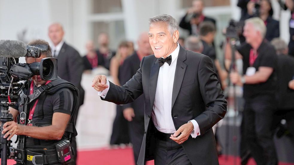 George Clooney präsentierte schon diverse seiner Filme in Venedig. Foto: Alessandra Tarantino