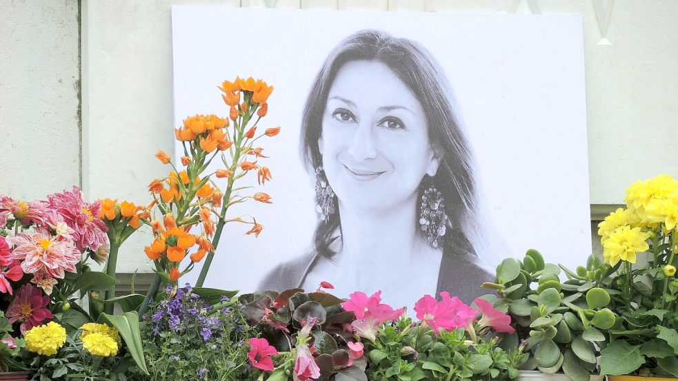 Die Journalistin Daphne Caruana Galizia hatte vor ihrer Ermordung zu Korruption recherchiert. (Archivbild) Foto: Lena Klimkeit/dpa