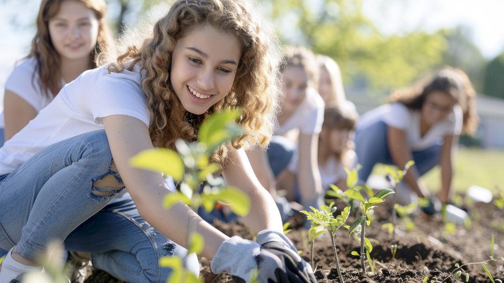 Im Projekt „Zukunftswissen“ werden Schülerinnen und Schüler dazu inspiriert, nachhaltige Projekte in ihren Schulen umsetzen. Foto: Hochschule Emden/Leer