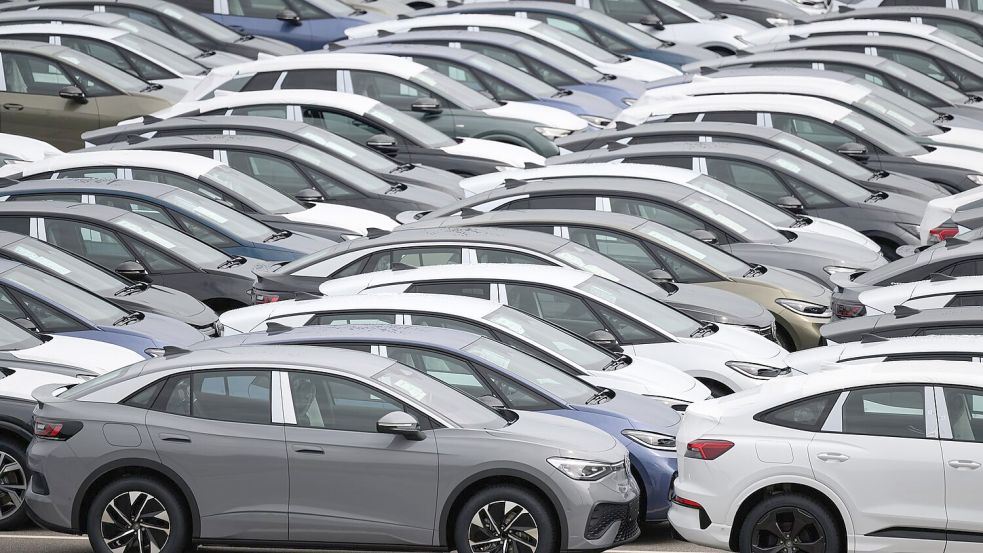 Vor allem neue Elektroautos werden derzeit viel verkauft - Grund dürfte eine Prämie des Bundes sein. (Symbolbild) Foto: Hendrik Schmidt
