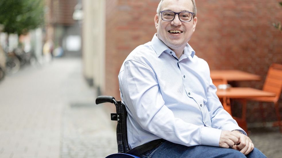 Jürgen Linnemann klagt vor dem Arbeitsgericht in Münster auf Zahlung des Mindestlohns für seine Arbeit in einer Werkstatt für Behinderte. Foto: David Ebener