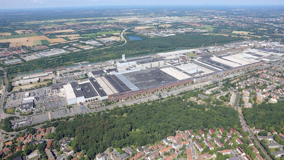 Zukunft ungewiss: das VW-Werk in Hannover. (Archivbild) Foto: Stefan Rampfel/dpa