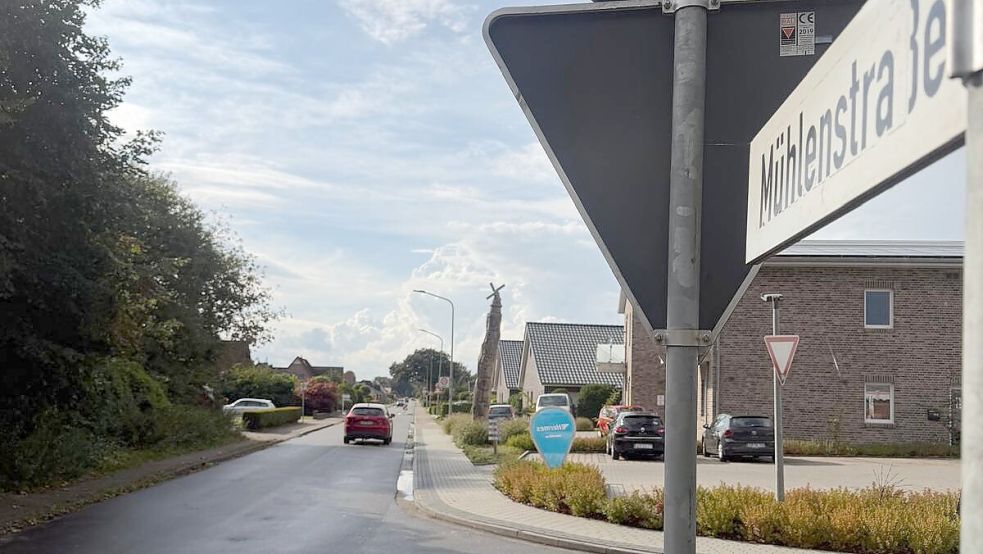 Die Mühlenstraße wird zwischen der Ecke Kirchstraße/Buchweizenkamp und 1. Südwieke für den Durchgangsverkehr gesperrt. Foto: Horst Kruse