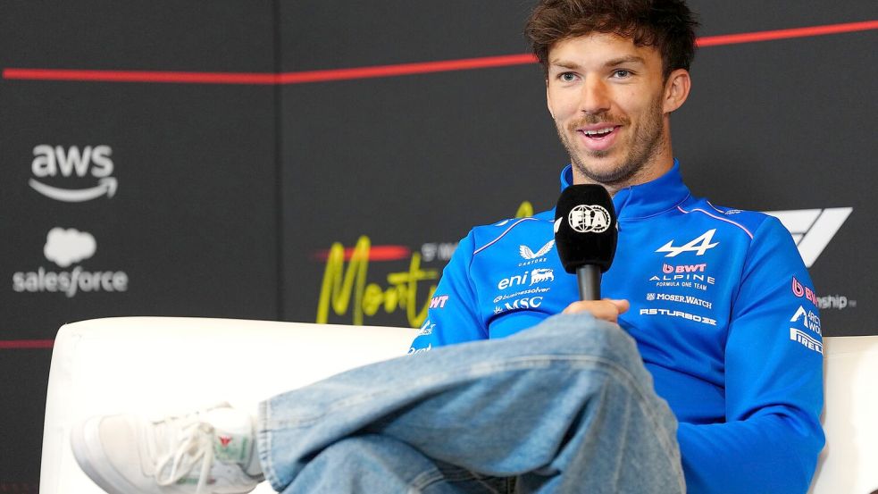 Pierre Gasly startet in Monza von der Pole Position. Foto: Bradley Collyer