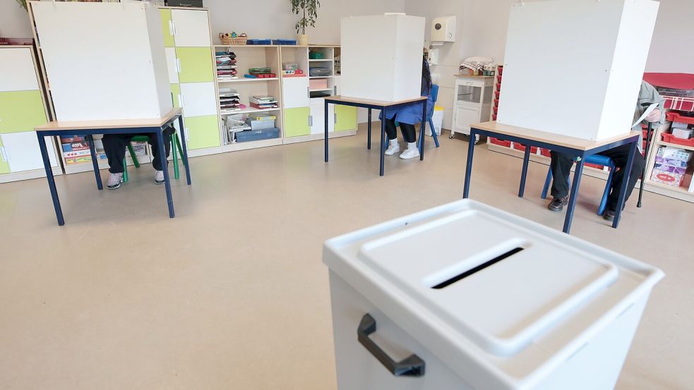 Die Wahllokale sind von 8.00 bis 18.00 Uhr geöffnet. (Archivbild) Foto: Matthias Bein