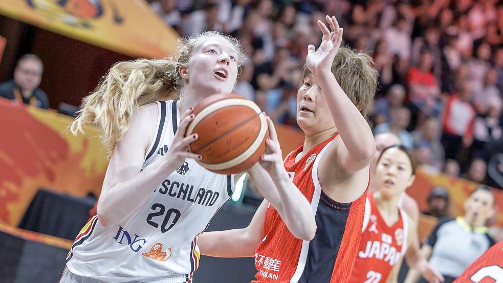 Frieda Bühner war gegen Japan beste deutsche Werferin. Foto: Andreas Gora