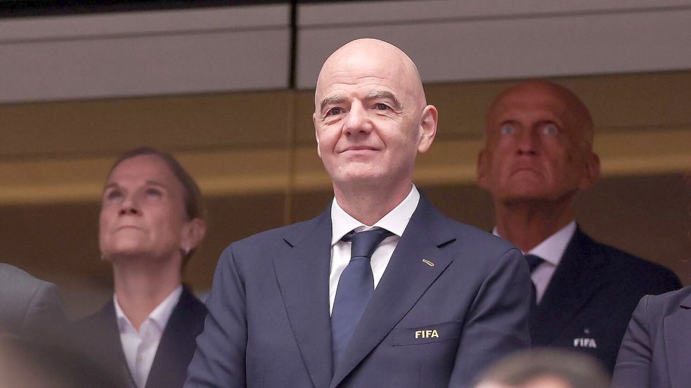 FIFA-Präsident Gianni Infantino hält an der Wiederwahl fest. (Archivbild) Foto: Sam Hodde