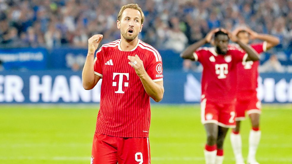 Der FC Bayern München ließ am 2. Bundesliga-Spieltag überraschend Punkte in Gelsenkirchen liegen und trennte sich 0:0 von Aufsteiger FC Schalke 04. Foto: IMAGO/Eibner-Pressefoto/Scott Coleman