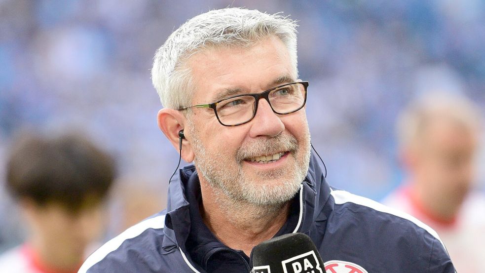Sah viel Gutes von seinem Team: Mainz‘ Trainer Urs Fischer. Foto: Daniel Bockwoldt