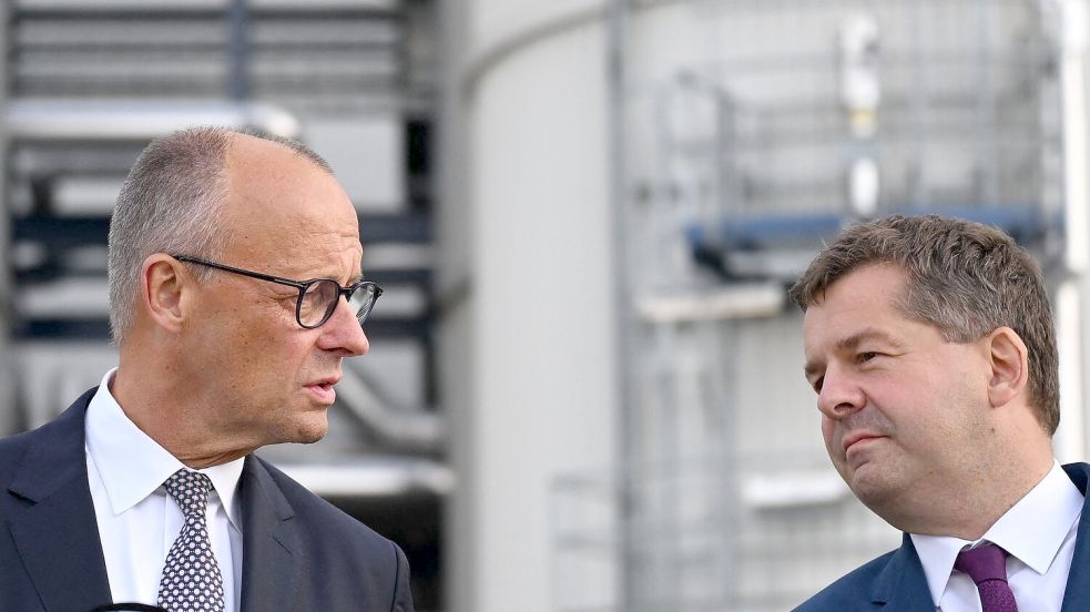Was den Umgang mit der Linken angeht, sind diese beiden auf einer Linie. Foto: Hendrik Schmidt/dpa